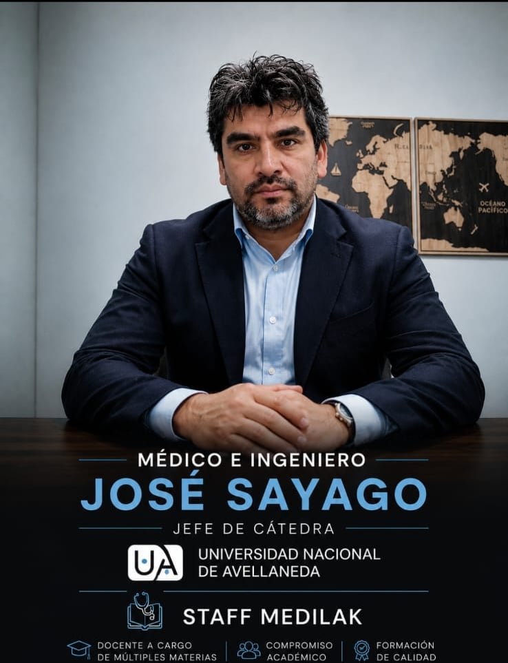 José Sayago, Médico e Ingeniero