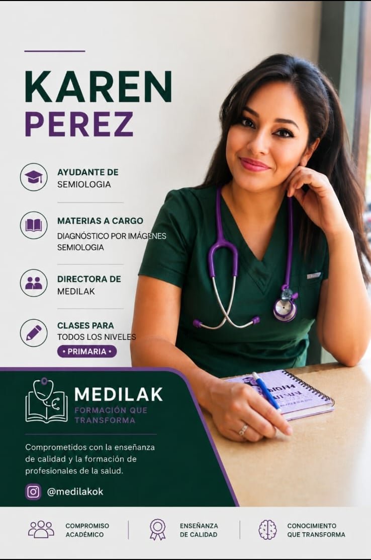 Karen Pérez, Directora de MEDILAK