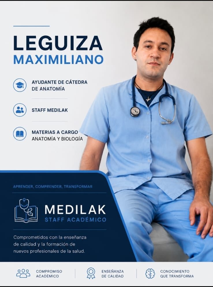 Maximiliano Leguiza, Ayudante de Anatomía